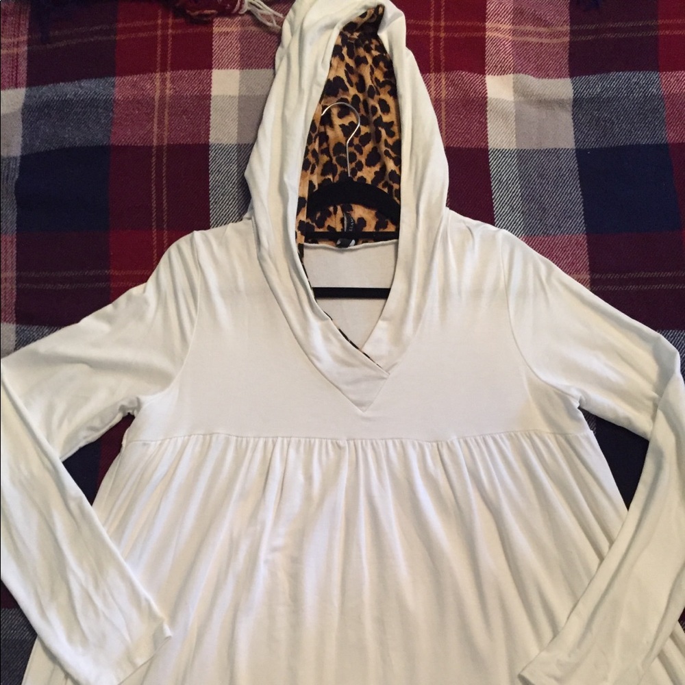 Bellamie Leopard Print Hoodie - XL